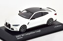 ミニチャンプス 1/43 BMW M4 コンペティション クーペ 2020 ホワイト 624台限定 Minichamps 1:43 BMW M4 Competition Coupe 2020 alpine white