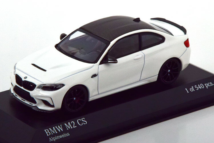 ~j`vX 1/43 BMW M2 CS 2020 zCg 540Minichamps 1:43 BMW M2 CS 2020 white Limited Edition 540 pcs