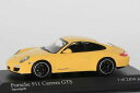 ミニチャンプス 1/43 ポルシェ 911 GTS (997 2) イエローMinichamps 1:43 Porsche 911 GTS (997 II) YELLOW