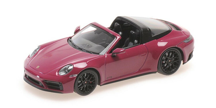 ~j`vX 1/43 |VF 911 (992) ^K 4 GTS 2022 X^[r[lI 384Minichamps 1:43 Porsche 911 (992) Targa 4 GTS year 2022 star ruby neo Limited Edition 384 pcs