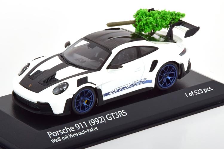 ~j`vX 1/43 |VF 911 (992) GT3 RS @CUbn pbP[W 2023 zCg NX}XGfBV 523Minichamps 1:43 Porsche 911 (992) GT3 RS with Weissach Package 2023 white Christmas Edition Limited 523 pcs