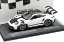 ミニチャンプス 1/43 ポルシェ 911 (992) GT3 RS 2023 500台限定Minichamps 1:43 Porsche 911 (992) GT3 RS 2023 white / silver rims decor limitation 500 pcs