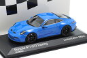 ミニチャンプス 1/43 ポルシェ 911 992 GT3 ツーリング 2021 ブルー/ブラックリム 300台限定Minichamps 1:43 Porsch...