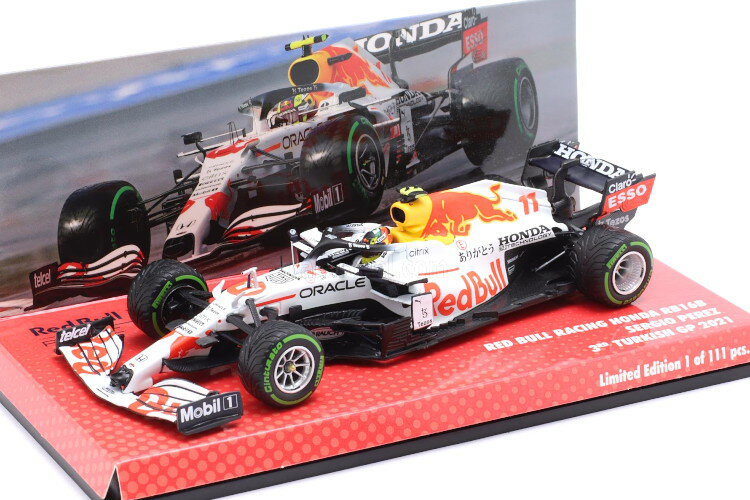 ミニチャンプス 1/43 レッドブル RB16B #11 3rd トルコグランプリ 2021 セルジオ・ペレスMinichamps 1:43 Red Bull RB16B #11 3rd Turkey GP formula 1 2021 Sergio Perez