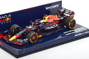 ミニチャンプス 1/43 レッドブル RB18 優勝 サウジアラビアグランプリ ワールドチャンピオン 2022 マックス・フェルスタッペン 1584台限定Min...
