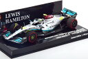 ~j`vX 1/43 ZfX AMG F1 W13 o[[ GP 2022 1104Minichamps 1:43 Mercedes AMG F1 W13 GP Bahrain 2022 Hamilton Limited Edition 1104 pcs