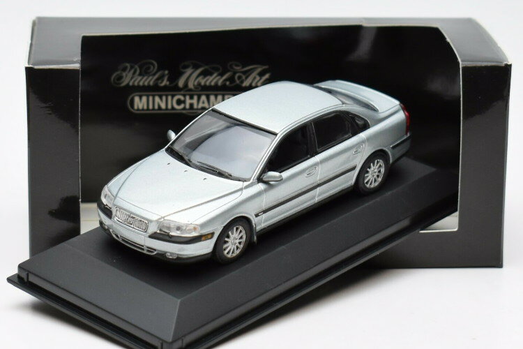 ミニチャンプス 1/43 ボルボ S80 1999 シルバーメタリックMinichamps 1:43 VOLVO S80 1999 silver metallic