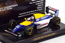 ミニチャンプス 1/43 ウィリアムズ FW15C ワールドチャンピオン 1993 プロスト デカール付きMinichamps 1:43 Williams FW...