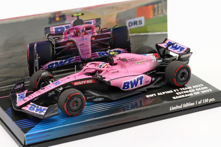 ~j`vX 1/43 As[k A522 #31 o[[GP tH[~1 2022 GXeoEIR 150Minichamps 1:43 Alpine A522 #31 Bahrain GP formula 1 2022 Esteban Ocon Limitation 150 pcs.