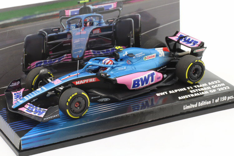 ~j`vX 1/43 As[k A522 #31 I[XgAGP tH[~1 2022 GXeoEIR 444Minichamps 1:43 Alpine A522 #31 Australian GP formula 1 2022 Esteban Ocon Limitation 444 pcs.