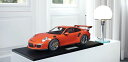 ミニチャンプス 1/8 ポルシェ 911 (991.1) GT3RS 2016 ラバ オレンジ (191) 99台限定Minichamps 1/8 Porsch...