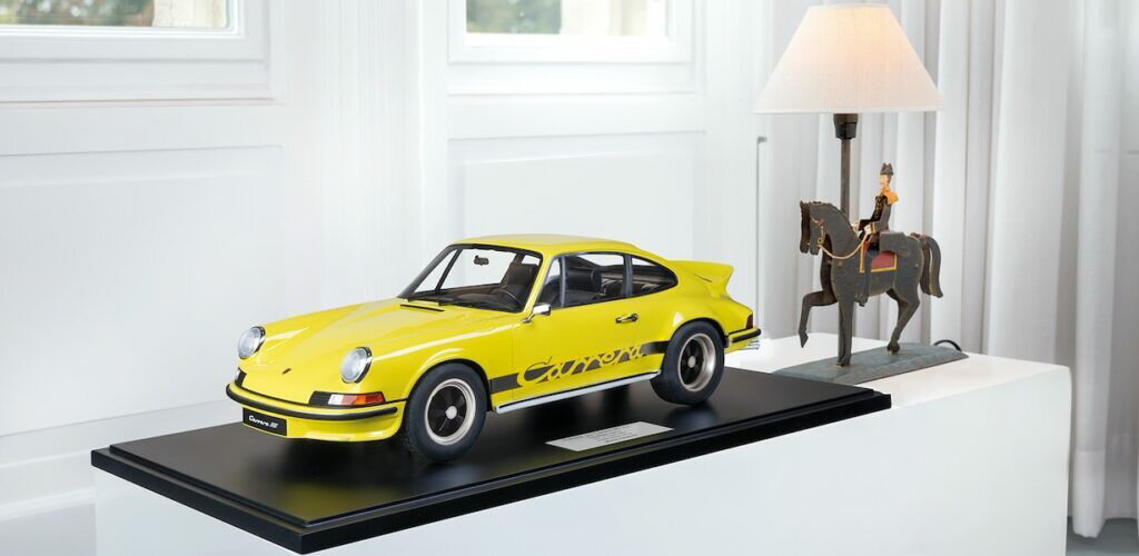 ミニチャンプス 1/8 ポルシェ 911 カレラ RS 2.7 ツーリング 1972 イエロー/ブラック 99台限定Minichamps 1/8 Porsche 911 CARRERA RS 2.7 TOURING - 1972 - GELB MIT SCHWARZEM DEKOR limited: Only 99 copies