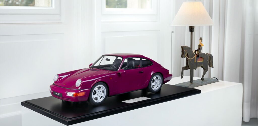 ミニチャンプス 1/8 ポルシェ 911 (964) カレラ RS 1994 ルビーレッド 99台限定Minichamps 1/8 Porsche 911 (964) CARRERA RS 1994 RUBINROT limited: Only 99 copies