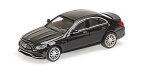 ミニチャンプス 1/87 メルセデスベンツ AMG C63 リムジン 2019 ブラックメタリックMinichamps 1:87 Mercedes-Benz AMG C63 Limousine built in 2019 black metallic