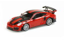 ミニチャンプス 1/87 ポルシェ 911 GT2 RS 2018 レッドカーボンMinichamps 1:87 Porsche 911 GT2 RS year...