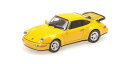 ミニチャンプス 1/87 ポルシェ 911 (964) ターボ 1990 イエローMinichamps 1:87 Porsche 911 (964) Turbo year 1990 yellow