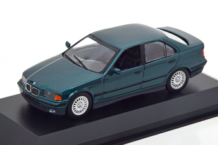 ミニチャンプス 1/43 BMW 3er E36 リムジン 1991 グリーンメタリック マキシチャンプス コレクションMinichamps 1:43 BMW 3er E36 Limousine 1991 gr?nmetallic Maxichamps Collection