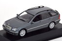 ミニチャンプス 1/43 メルセデス ベンツ Cクラス Tモデル S203 SW ステーションワゴン 2001 グレーMinichamps 1:43 MERCEDES BENZ - C-CLASS T-MODEL (S203) SW STATION WAGON 2001 GREY