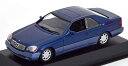 ミニチャンプス 1/43 メルセデス・ベンツ 600 SEC (C140) 1992 ダークブルーメタリック マキシチャンプスコレクションMinichamps 1:43 Mercedes 600 SEC (C140) 1992 darkblue-metallic Maxichamps Collection