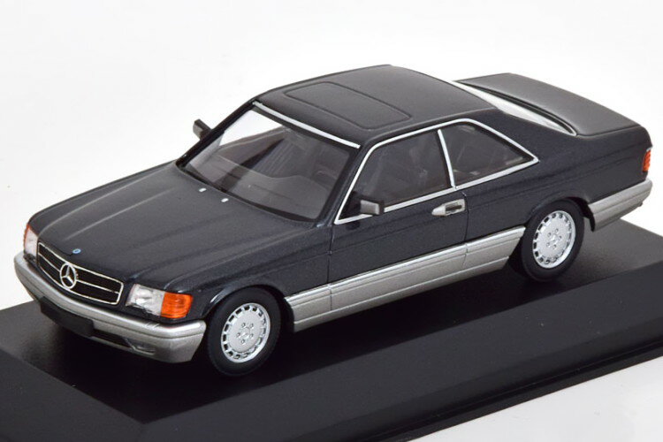 ~j`vX 1/43 ZfX 560 SEC C126 N[y 1986 _[NO[^bN }LV`vXRNVMinichamps 1:43 Mercedes 560 SEC C126 Coupe 1986 darkgrey-metallic Maxichamps Collection