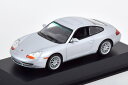 ミニチャンプス 1/43 ポルシェ 911 (996) カレラ クーペ 1998 シルバー マキシシャンプス コレクションMinichamps 1:43 Porsche 911 (996) Carrera Coupe 1998 silver Maxichamps Collection