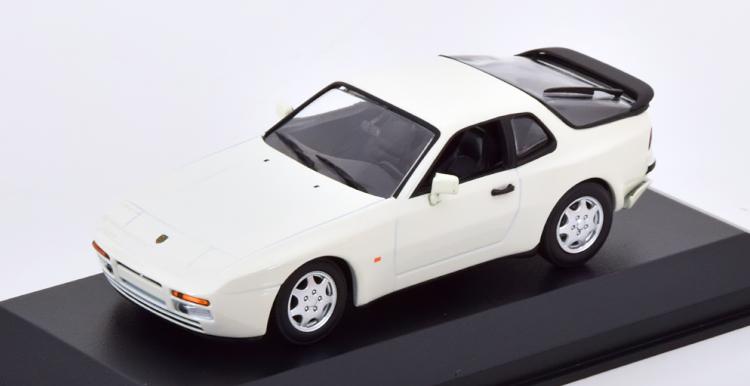 ~j`vX 1/43 |VF 944 S2 1989 zCg }LV`vX RNVMinichamps 1:43 Porsche 944 S2 1989 white Maxichamps Collection