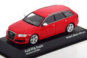ミニチャンプス 1/43 アウディRS6 アバント 2007 レッド 500台限定Minichamps 1:43 Audi RS6 Avant 2007 red...