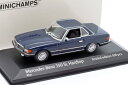 ミニチャンプス 1/43 メルセデスベンツ A350 SL (R107) ハードトップ 1974 ブルー 500台限定Minichamps 1:43 Mercedes-Benz 350 SL (R107) Hardtop year 1974 blue Limited Edition 500 pcs.