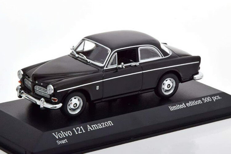 ミニチャンプス 1/43 ボルボ 121 アマゾン 1966 ブラック 500台限定Minichamps 1:43 VOLVO 121 AMAZON 1966 BLACK LIMITED 500 ITEMS