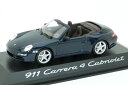 ミニチャンプス 1/43 ポルシェ 911 カレラ 4 カブリオレ 997 2004-2008 ブルーMinichamps 1:43 Porsche 911 Carrera 4 Cabriolet 997 2004-2008 Blue