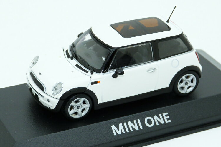 ミニチャンプス 1/43 ミニ ワン R50 2001-2006 ホワイト ブラン ブランコ ビアンコMinichamps 1:43 Mini ONE R50 2001-2006 White Blanc blanco bianco