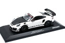 ミニチャンプス 1/18 ポルシェ 911 (991.2) GT2 RS MR マンシーレーシング ホワイト/ブラック 300台限定Minichamps 1:1...