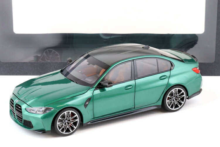 ミニチャンプス 1/18 BMW M3 G80 コンペティション グリーンメタリック 開閉Minichamps 1:18 BMW M3 G80 Competition Green Metallic