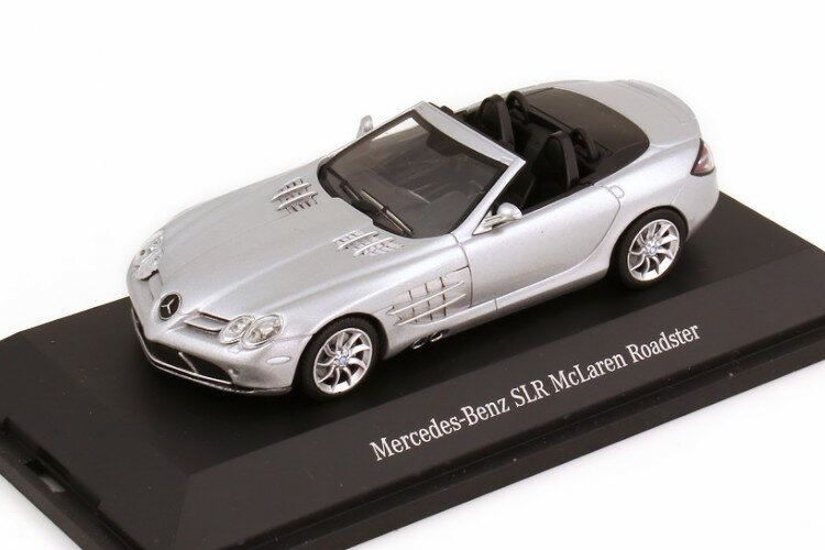ミニチャンプス 1/43 メルセデス ベンツ SLR マクラーレン ロードスター クリスタルローリット シルバー メタリック Minichamps 1:43 Mercedes-Benz SLR Mclaren Roadster Crystal Rollit Silver Metallic