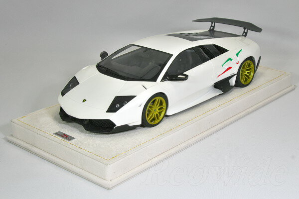 MR 1/18 ランボルギーニ ムルシエラゴ LP 670-4 SV パールホワイト / イタリアンSV ロゴ 3台限定