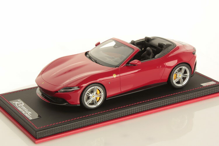 MR collection 1/18 フェラーリ ローマ スパイダー オープン 2019 ロッソコルサ 79台限定MR collection 1/18 FERRARI Ferrari Roma Spider open built in 2019 Rosso Corsa limitation 79 pcs