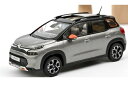 ノレブ 1/43 シトロエン C3 エアクロス 2021 プラチナ グレー ホワイトNorev 1:43 CITROEN C3 AIRCROSS 2021 PLATINIUM GREY WHITE