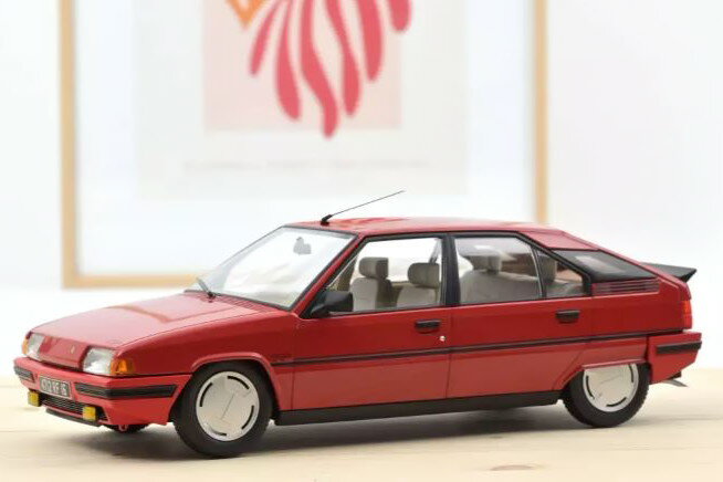 mu 1/18 VgG BX 19 GT 1984 300Norev 1:18 Citroen BX 19 GT 1984 Vallelunga Red Online exclusive 300 pcs