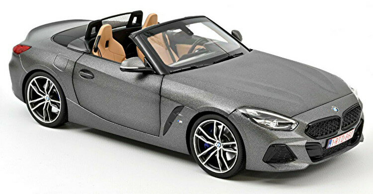 ノレブ 1/18 BMW Z4 ロードスター 2018 マットグレーNorev 1:18 BMW Z4 ROADSTER 2018 MATT GREY