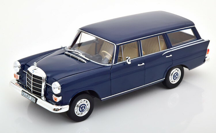 mu 1/18 ZfX 200 jo[T 1966 _[Nu[Norev 1:18 Mercedes 200 Universal 1966 darkblue