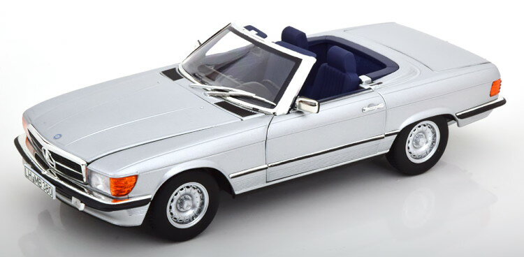 ノレブ 1/18 メルセデス・ベンツ 380SL R107 1985 シルバー 500台限定 開閉NOREV 1:18 Mercedes 380SL R107 1985 silver Limited Edition 500 pcs exklusiv für Modelissimo