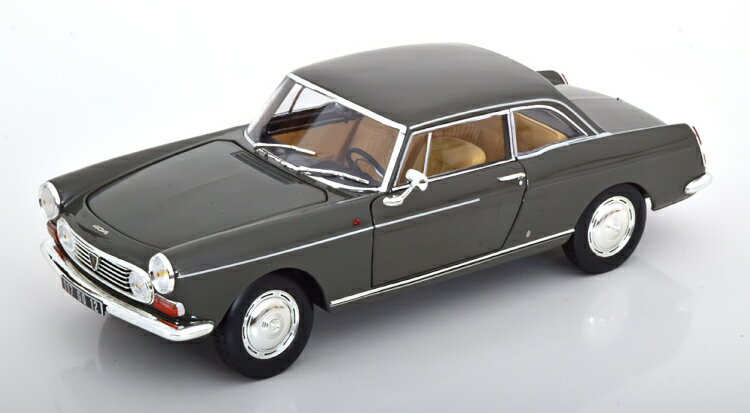 mu 1/18 vW[404 N[y 1967 _[NO[ JNorev 1:18 Peugeot 404 Coupe 1967 darkgrey