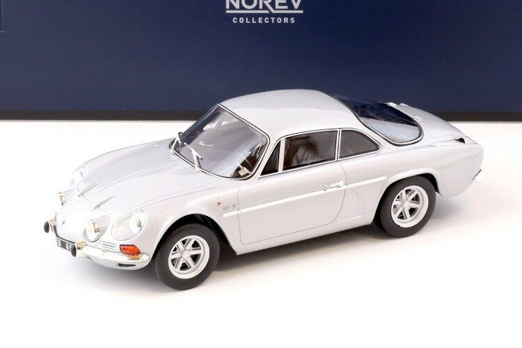 mu 1/18 As[k A110 1600S 1970 Vo[ 200 Norev 1:18 Alpine A110 1600S 1970 Silver Online exclusive 200 pcs