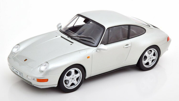 ノレブ 1/18 ポルシェ 911 993 カレラ クーペ 1993 シルバー 1500台限定 Norev 1:18 Porsche 911 (993) Carrera Coupe 1993 silver Limited Edition 1500 pcs