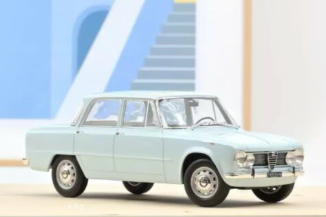 ノレブ 1/18 アルファロメオ ジュリア TI 1964 ライトブルー 200台限定 Norev 1:18 Alfa Romeo Giulia TI 1964 Light Blue Online exclusive 200 pcs