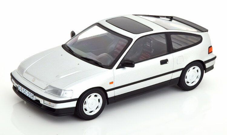 mu 1/18 z_ CR-X 1990 Vo[Norev 1:18 Honda CRX 1990 silver