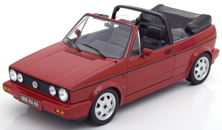 mu 1/18 tHNX[Q St 1 Ro[`u 1992 bh 1000 Norev 1:18 VW Golf 1 Convertible 1992 red Limited Edition 1000 pcs