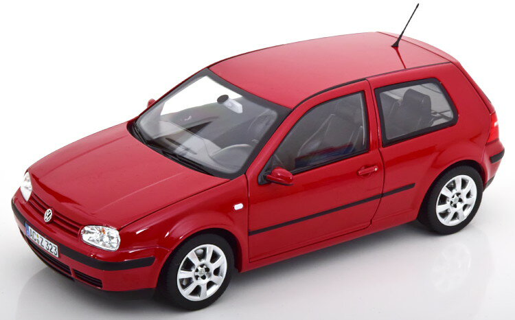 mu 1/18 tHNX[Q St 4 2002 bh JNorev 1:18 VW Golf 4 2002 red