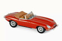 ノレブ 1/43 ジャガー Eタイプ カブリオレ 1961 レッドNorev 1:43 Jaguar E-Type Cabriolet 1961 red