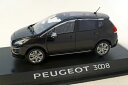 ノレブ 1/43 プジョー 3008 2013 ブラックNorev 1:43 Peugeot 3008 2013 black